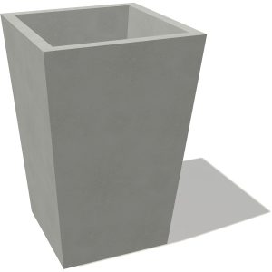 Donice z betonu architektonicznego