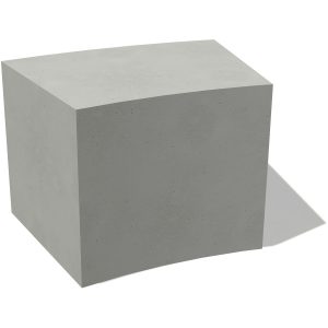 Betonowe siedziska łukowe