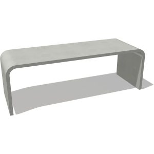 betonowa ławka nowoczesna